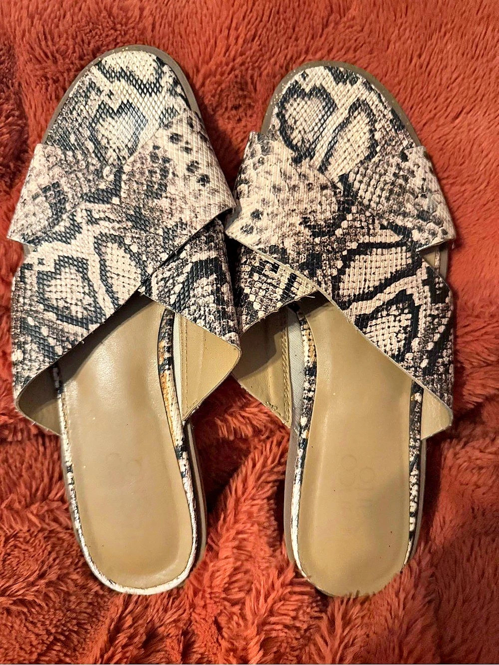 Franco Sarto Animal Print Sandals